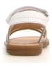 Naturino Skórzane sandały "Weveta" w kolorze białym