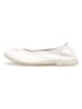 Naturino Leren ballerina's "Margot" wit