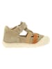 Naturino Leder-Halbsandalen "Bede" in Khaki