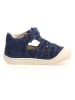Naturino Skórzane półsandały "Bede" w kolorze granatowym