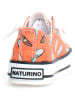 Naturino Sneakersy "Ayasy" w kolorze pomarańczowym