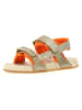 Naturino Leder-Sandalen "Bearis" in Orange/ Gold