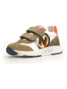 Naturino Leder-Sneakers "Jesko 2" in Weiß/ Khaki