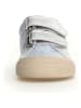 Naturino Leder-Sneakers "Singery" in Hellblau/ Silber