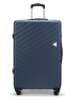 Puccini Walizka "Malaga" w kolorze granatowym - 52 x 76 x 29 cm