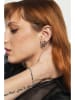 Ania Kruk Srebrne kolczyki-kreole
