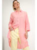 Josephine & Co Leinen-Longbluse "Lorenne" in Rosa