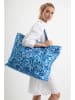 Josephine & Co Strandtasche in Blau - (B)32 x (H)25 x (T)9 cm