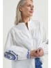 Josephine & Co Blouse "Joris" wit/blauw