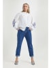 Josephine & Co Blouse "Joris" wit/blauw