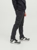 JACK & JONES Junior Dżinsy "Clark" - Regular fit - w kolorze czarno-antracytowym