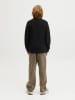 JACK & JONES Junior Sweter "Kaito" w kolorze czarnym