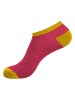 Lucky Socks Skarpety (2 pary) "Donut" w kolorze różowo-musztardowym