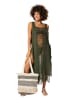 Aller Simplement Kleid in Khaki