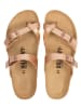 billowy Teenslippers roségoudkleurig