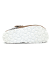 billowy Teenslippers bruin/zilverkleurig