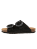 billowy Leren slippers zwart