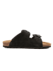 billowy Leren slippers zwart