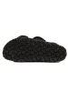 billowy Leren slippers zwart