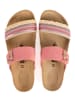 billowy Leren slippers roze