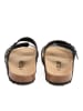 billowy Leren slippers zwart