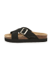 billowy Leren slippers zwart