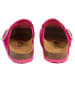 billowy Leren clogs roze