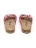 billowy Leren slippers roze