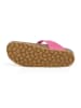 billowy Leren teenslippers roze