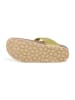 billowy Leren teenslippers groen