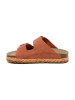 billowy Leren slippers rood