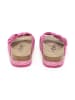 billowy Leren slippers roze