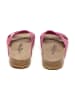 billowy Leren slippers roze