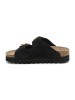 billowy Leren slippers zwart