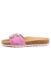billowy Leren slippers roze