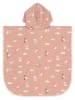 Lässig Strandponcho "Dolphin" in Orange - (L)60 x (B)60 cm