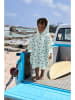 Lässig Strandponcho "Sunshine" in Hellblau - (L)60 x (B)60 cm