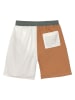 Lässig Badeshorts in Creme/ Hellbraun