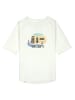 Lässig Badeshirt in Creme