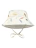 Lässig Wende-Sonnenhut in Creme