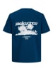 JACK & JONES Junior Koszulka "Breeze" w kolorze granatowym
