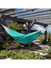 Vivereeurope Dubbele hangmat turquoise - (L)366 x (B)137 cm