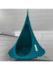 Vivereeurope Dziecięcy fotel wiszący "Cacoon" w kolorze morskim - wys. 120 x Ø 120 cm