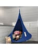 Vivereeurope Dziecięcy fotel wiszący "Cacoon" w kolorze granatowym - wys. 120 x Ø 120 cm