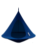 Vivereeurope Doppelhängesessel ''Cacoon'' in Dunkelblau - (H)180 x Ø 180 cm