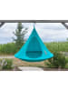 Vivereeurope Doppelhängesessel ''Cacoon'' in Türkis - (H)180 x Ø 180 cm