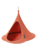 Vivereeurope Fotel wiszący "Cacoon Olefin" w kolorze pomarańczowym - wys. 150 x Ø 150 cm