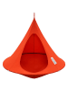 Vivereeurope Fotel wiszący "Cacoon" w kolorze pomarańczowym - wys. 150 x Ø 150 cm