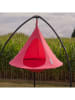 Vivereeurope Hängesessel ''Cacoon'' in Rosa - (H)150 x Ø 150 cm