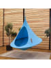 Vivereeurope Fotel wiszący "Cacoon" w kolorze turkusowym - wys. 150 x Ø 150 cm